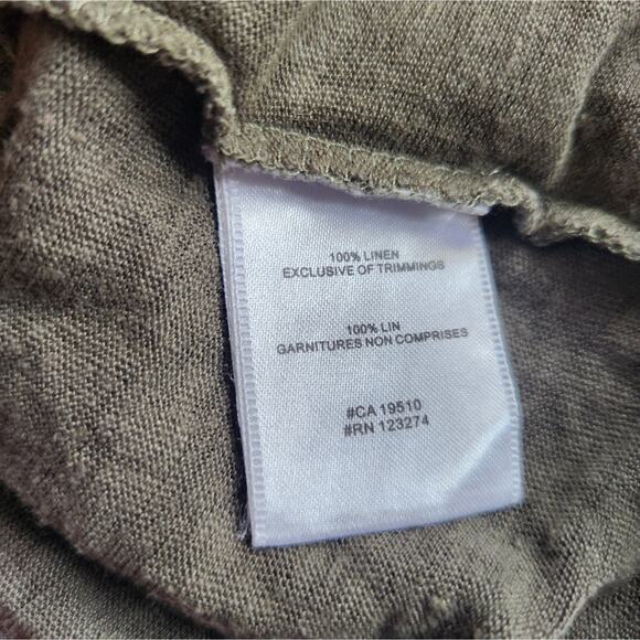 Lole Linen Drawstring Top Large - Picture 7 of 7